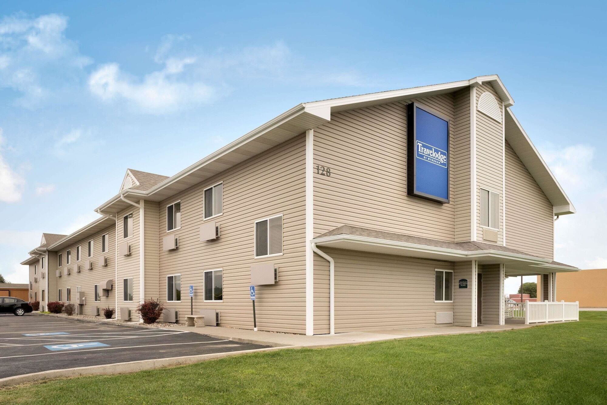 Travelodge By Wyndham Missouri Valley Buitenkant foto